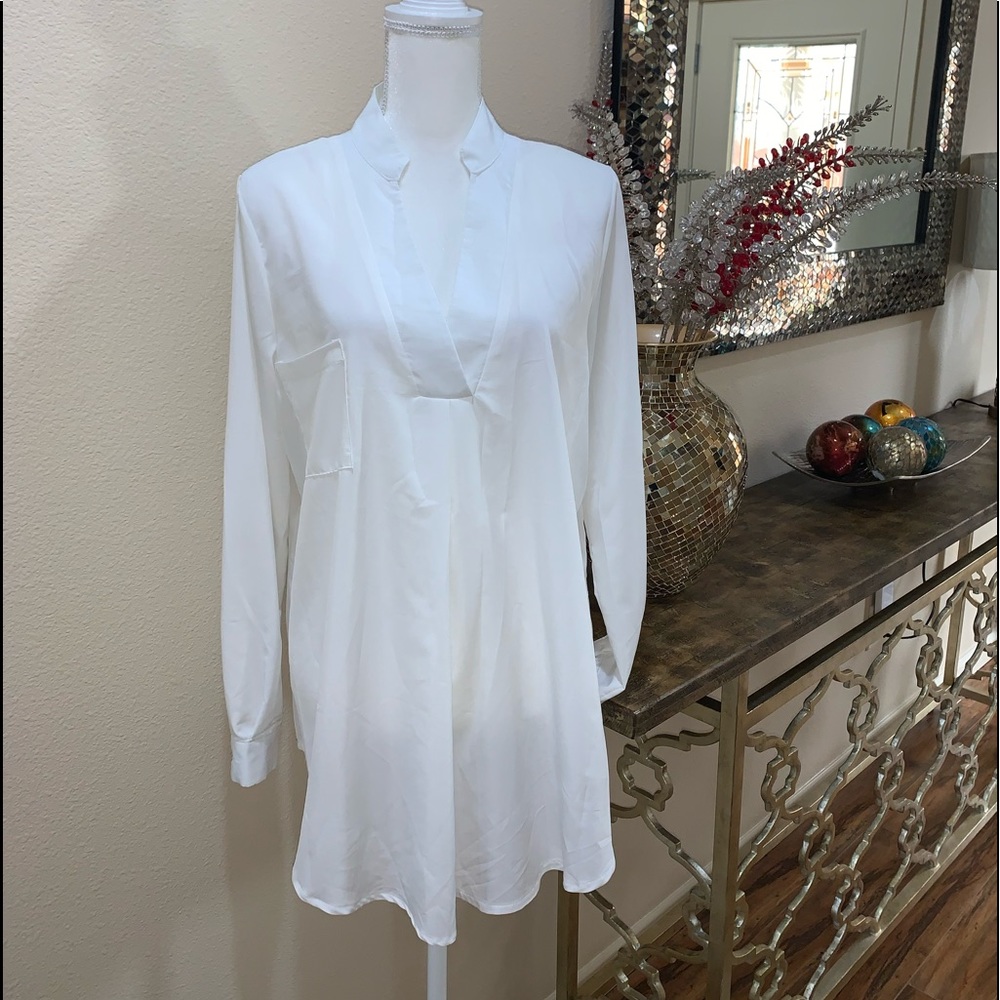 Stylefaries white blouse